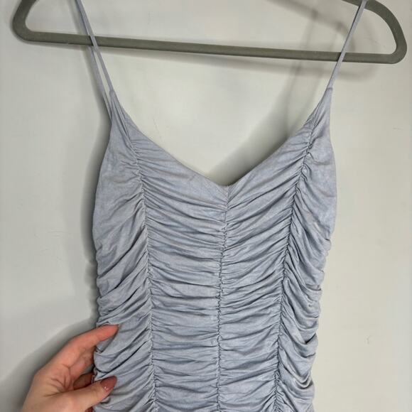 Michael Costello Ruched Freya Midi Dress - Picture 2 of 6